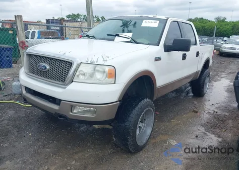 2005 Ford F-150 Fx4/Lariat/Xlt из США, поврежденный, VIN 1FTPW14525KC57827